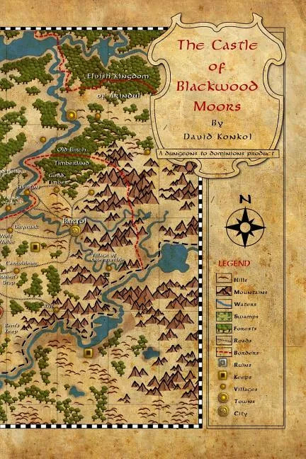 The Castle of Blackwood Moors - Paperback