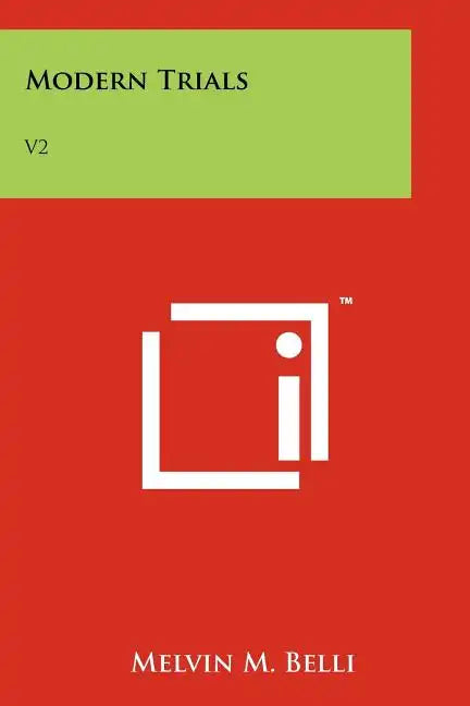 Modern Trials: V2 - Paperback