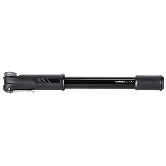 Topeak Roadie DAX Compact Pump Slip Chuck 120psi Black