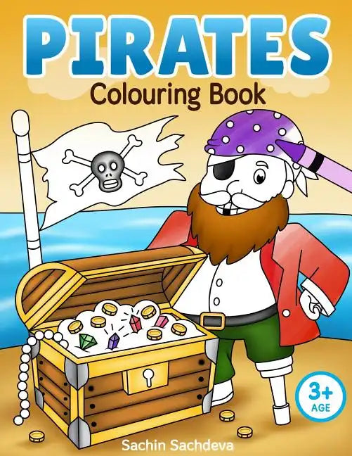 Pirates Colouring Book: Coloring Book for Kids and Preschoolers (Ages 3-5) - Paperback