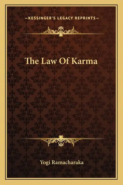 The Law of Karma - Paperback
