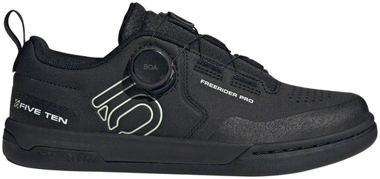Five Ten Freerider Pro BOA Flat Shoes - Women's Core BLK/Linen Green/FTWR White 7.5