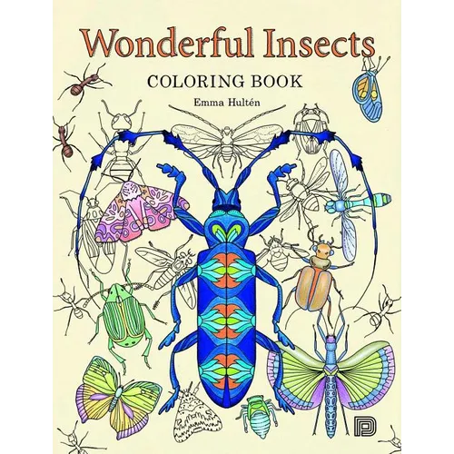 Wonderful Insects Coloring Book - Paperback