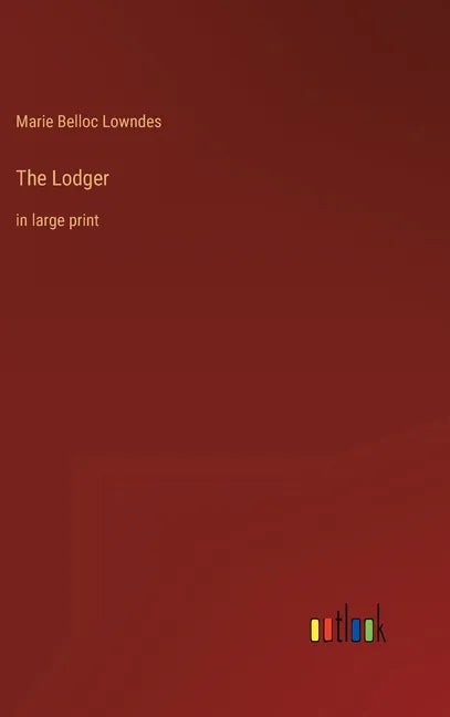 The Lodger: in large print - Hardcover