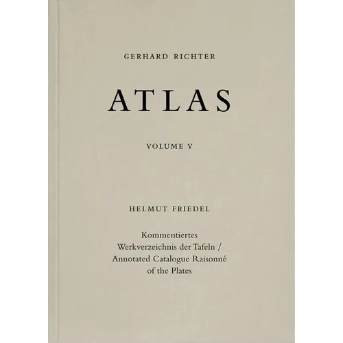 Gerhard Richter: Atlas: Catalogue Raisonné of the Plates, Volume 5 - Hardcover