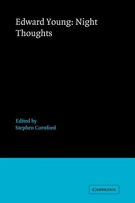 Edward Young: Night Thoughts - Paperback