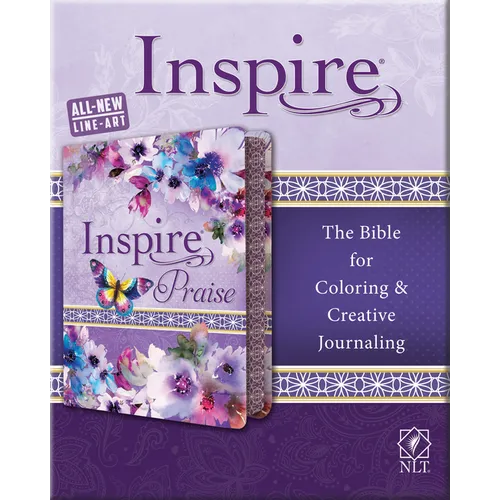 Inspire Praise Bible NLT, Feminine Deluxe - Imitation Leather