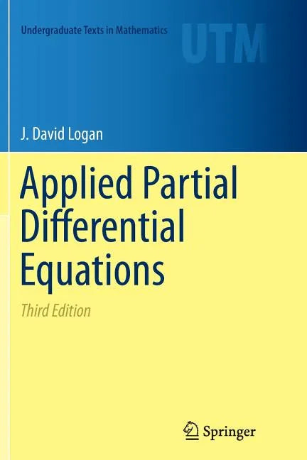 Applied Partial Differential Equations - Paperback