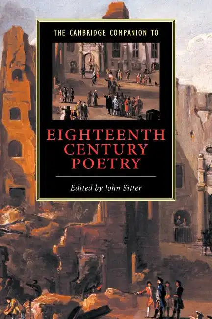 The Cambridge Companion to Eighteenth-Century Poetry - Paperback