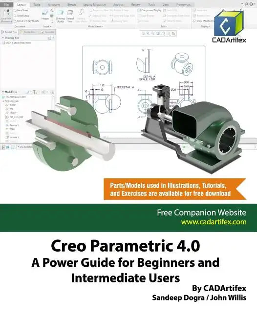 Creo Parametric 4.0: A Power Guide for Beginners and Intermediate Users - Paperback