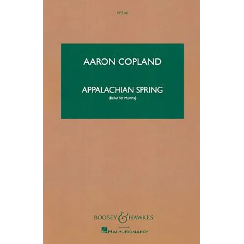 Appalachian Spring: Score - Paperback
