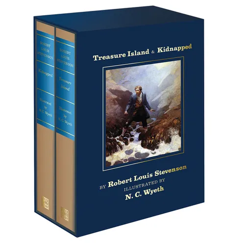 Treasure Island and Kidnapped: N. C. Wyeth Collector's Edition (2-Vol. Clothbound Set) - Hardcover
