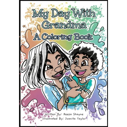 My Day With Grandma: A Coloring Book - Paperback