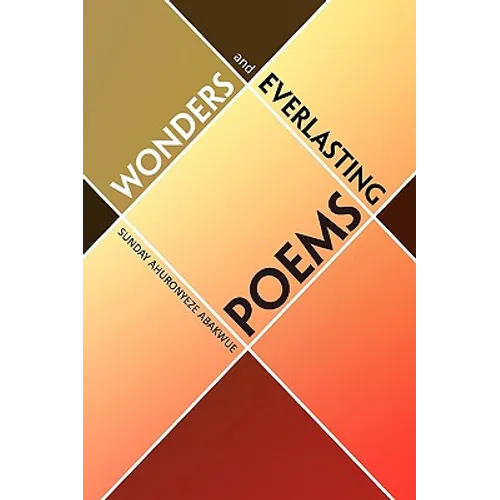 Wonders and Everlasting Poems - Paperback