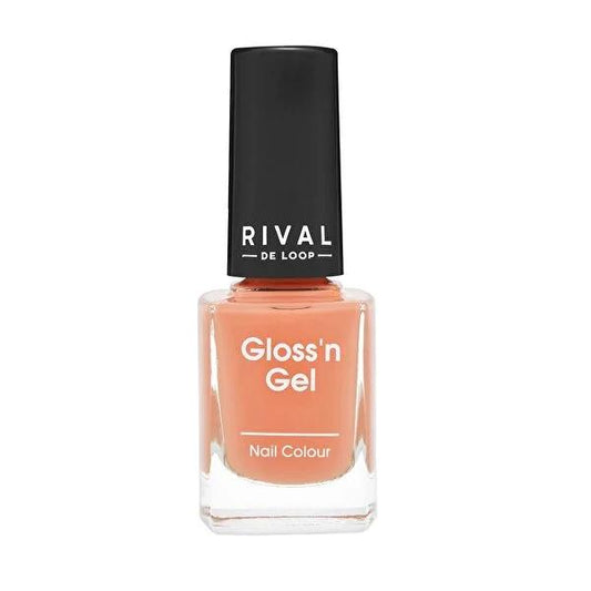 Rival de Loop Nail Polish Gloss'n Gel No.10 - Long-Lasting, High Coverage Nail Gloss