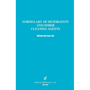 Formulary of Detergents & Other Cleaning Agents - Paperback