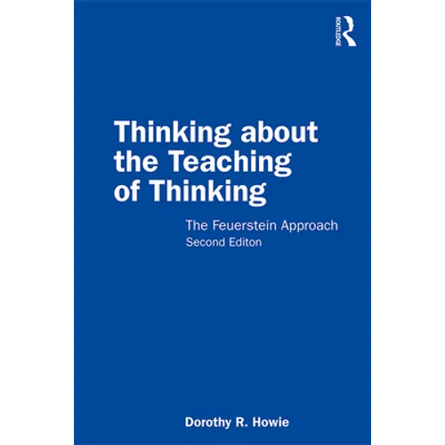 Thinking about the Teaching of Thinking: The Feuerstein Approach - Paperback