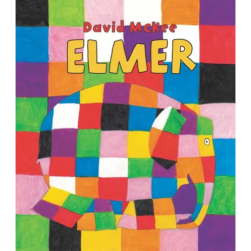 Elmer Padded Board Book - Board Book