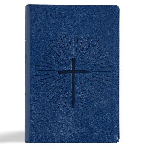 KJV One Big Story Bible, Royal Blue Leathertouch: Connecting Christ Throughout God's Story - Imitation Leather