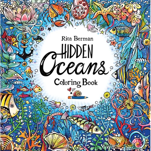 Hidden Oceans Coloring Book - Paperback