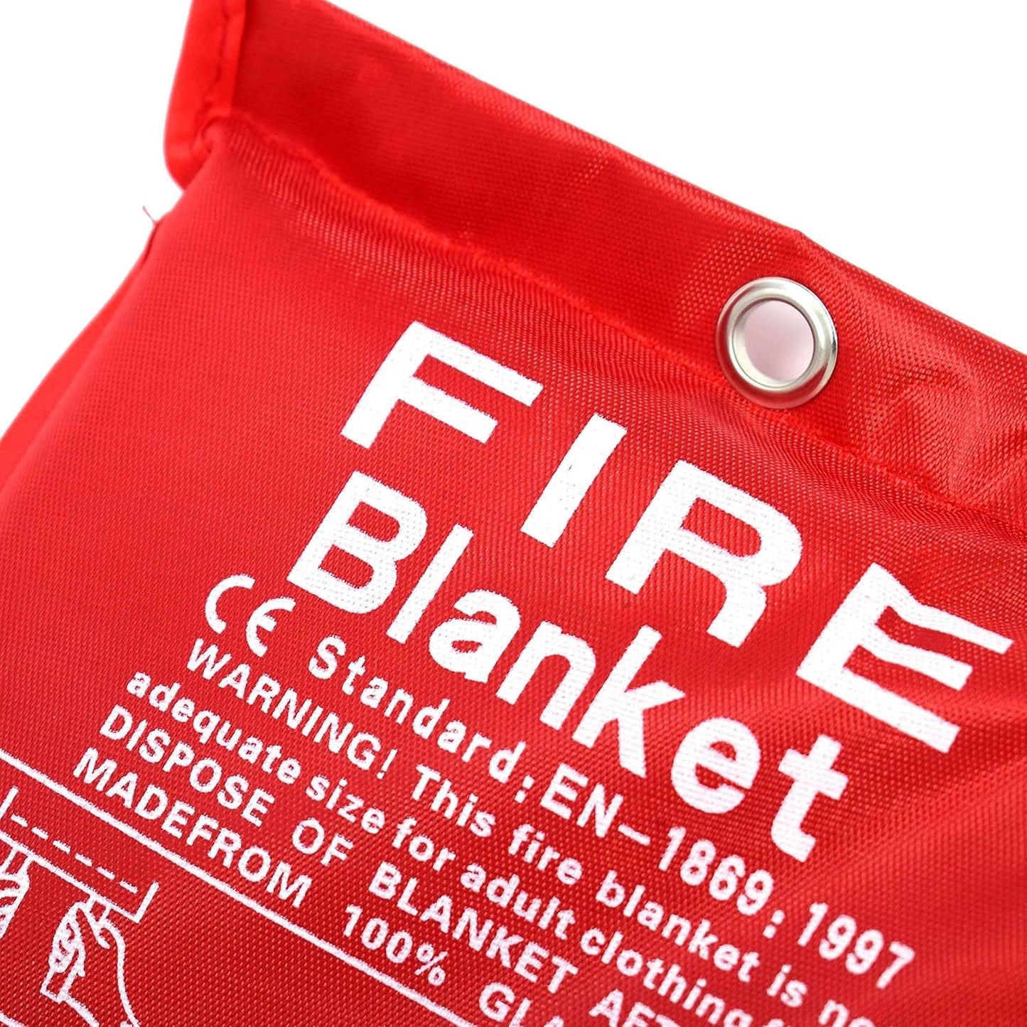 Parcil Distribution Wildfire Safety Kit - PD-101 Full Face Smoke Respirator & Fire Extinguisher Blanket Set - Home & Emergency Use - 2 P-A-3 Activated Carbon Filters