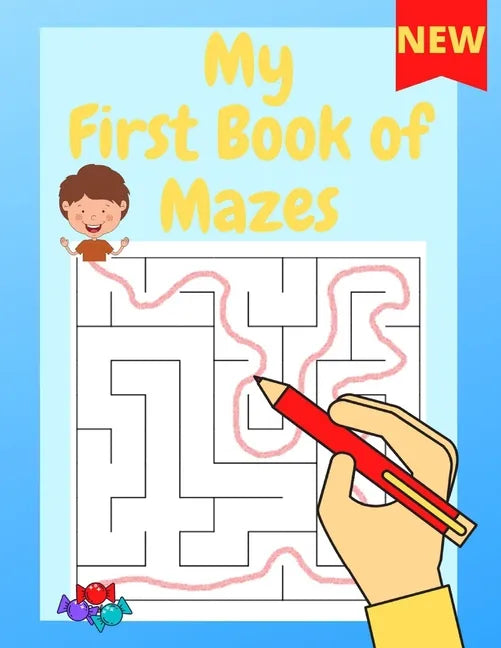 My First Book of Mazes: Children's Maze Books for Kids / Libro de laberintos para niños - Paperback