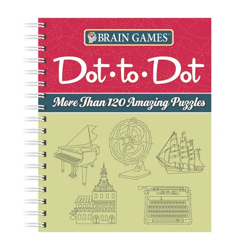 Brain Games - Dot-To-Dot: More Than 120 Amazing Puzzles - Spiral