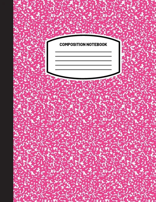Classic Composition Notebook: (8.5x11) Wide Ruled Lined Paper Notebook Journal (Pink) (Notebook for Kids, Teens, Students, Adults) Back to School and - Paperback