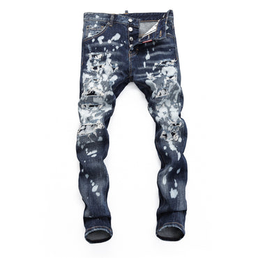 urban TEEN Fashion Ripped Jeans STONE WASHED Pants