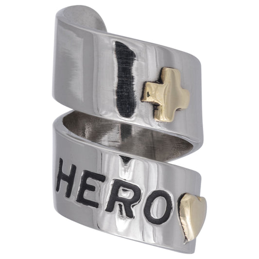 Mixed Metal Super Heroes Stethoscope Charm