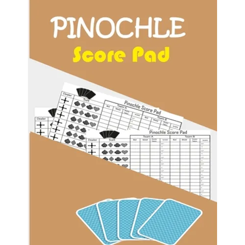 Pinochle score pad - Paperback