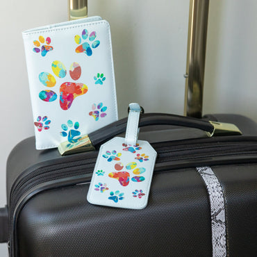 Pawsitively Time to Travel & Passport Holder
