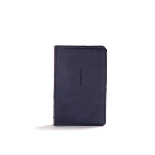 KJV Compact Bible, Value Edition, Navy Leathertouch - Imitation Leather