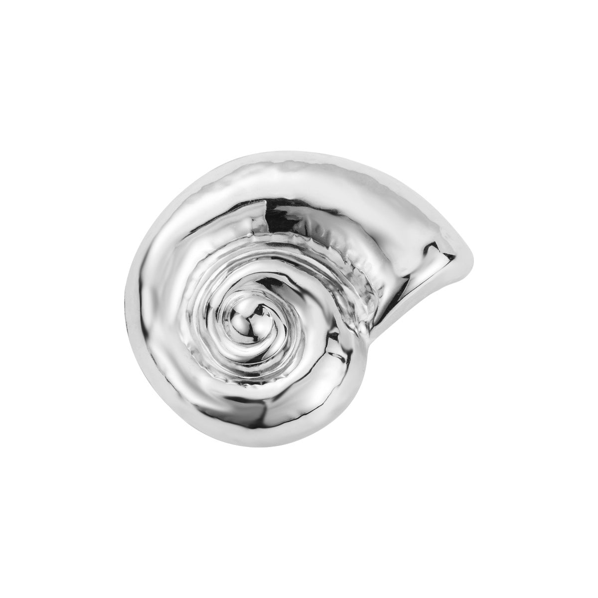 Conch-shaped Stainless Steel Brooch For Women