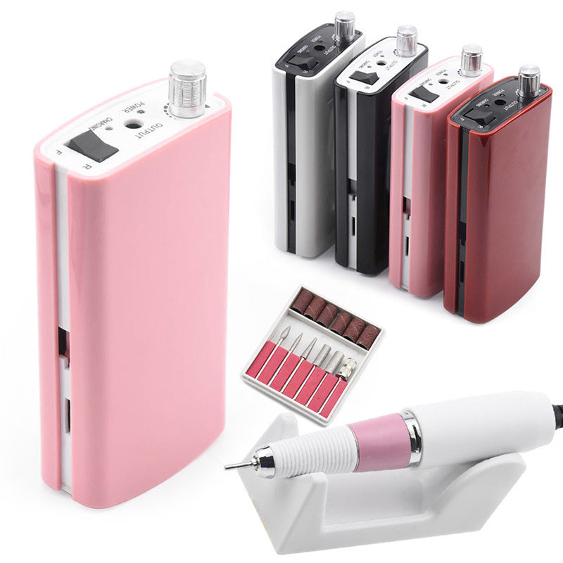 Nail Polisher Rechargeable Silent Polishing Tool