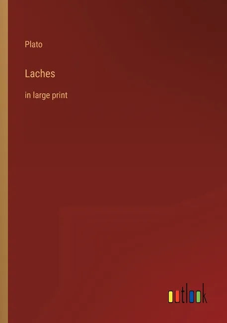 Laches: in large print - Paperback