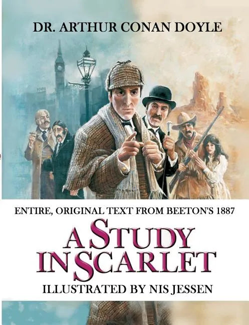 A Study in Scarlet: Illustrated by Nis Jessen - Paperback
