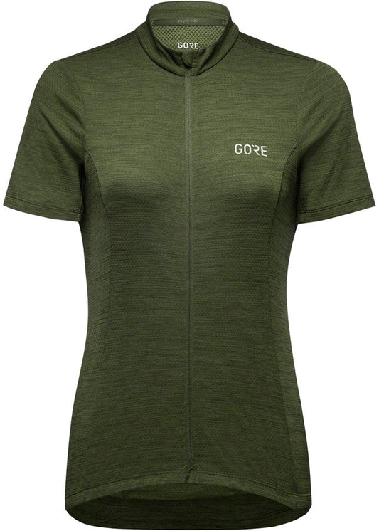 Gorewear C3 Jersey - Utility Green Women's Large 12-14