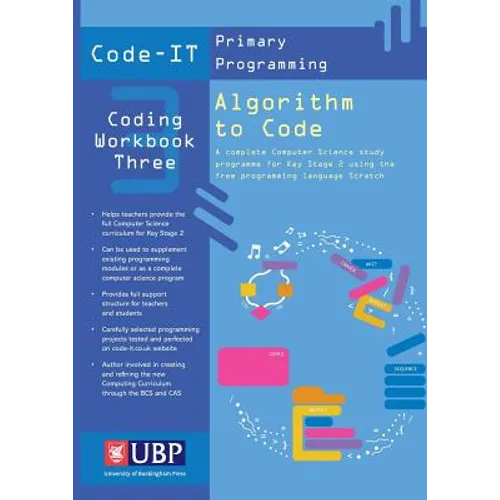 Code IT Work Book 3: Algorithim to Code - Paperback