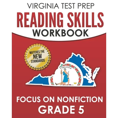 VIRGINIA TEST PREP Reading Skills Workbook Focus on Nonfiction Grade 5: Preparation for the SOL Reading Assessments - Paperback