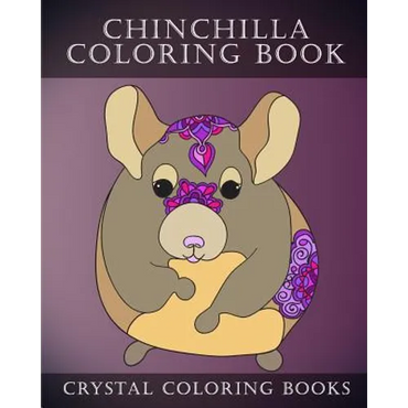 Chinchilla Coloring Book: 30 Simple Cute line drawing Chinchilla Easy Coloring Pages For Adults Or Children - Paperback