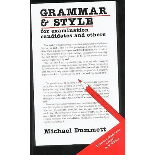 Grammar and Style: For Examination Candidates and Others - Paperback