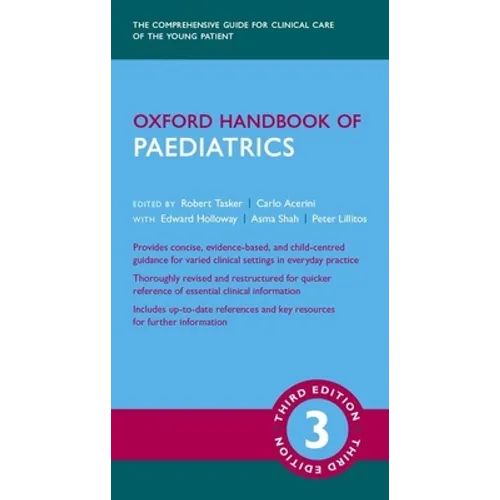 Oxford Handbook of Paediatrics 3rd Edition - Paperback