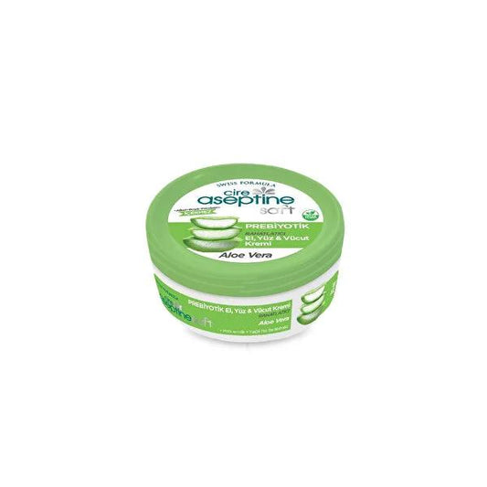 Cire Aseptine Soft Prebiyotik Moisturizing Cream - Intense Hydration for Hands, Face & Body with Aloe Vera
