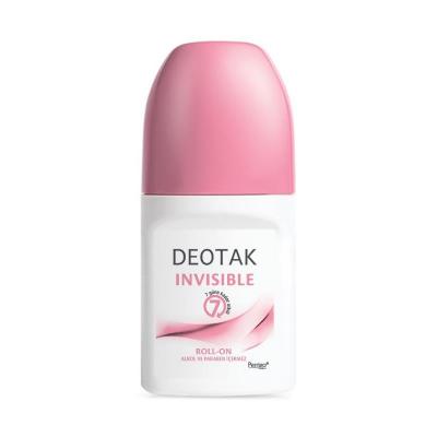 Deotak Women's Invisible Deodorant Roll-on - Long Lasting 7-Day Protection, Alcohol & Paraben Free