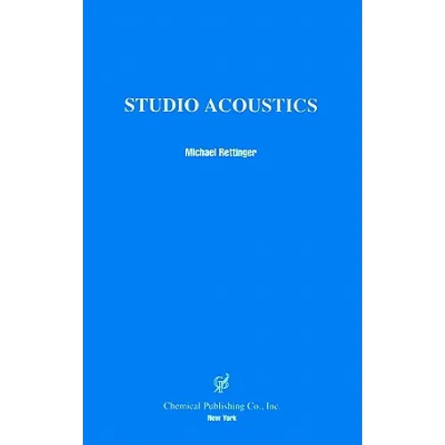 Studio Acoustics - Paperback