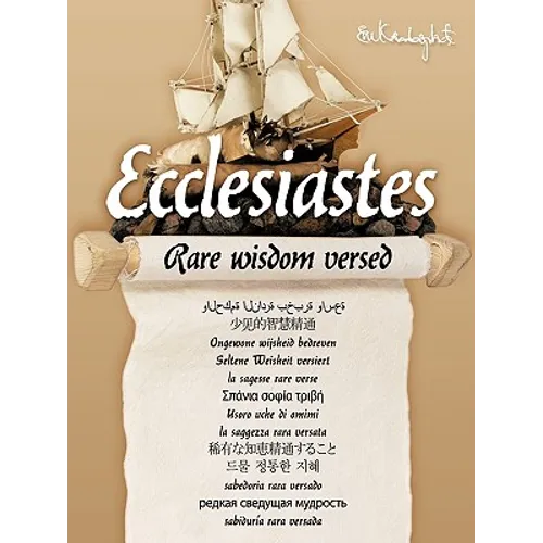 Ecclesiastes: Rare Wisdom Versed - Paperback