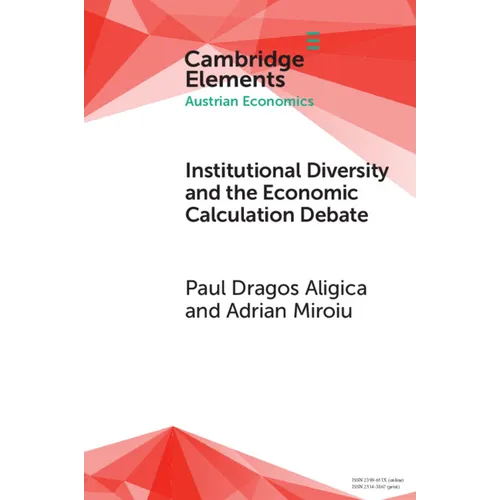 Institutional Diversity and The Economic Calculation Debate - Paperback