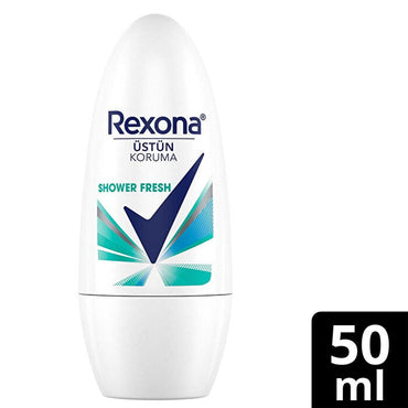 Rexona Women's Roll On Deodorant Shower Fresh 1.7oz - 72 Hour Protection