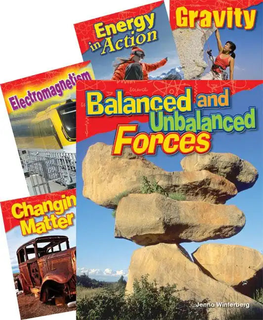Physical Science Grade 3: 5-Book Set - Paperback